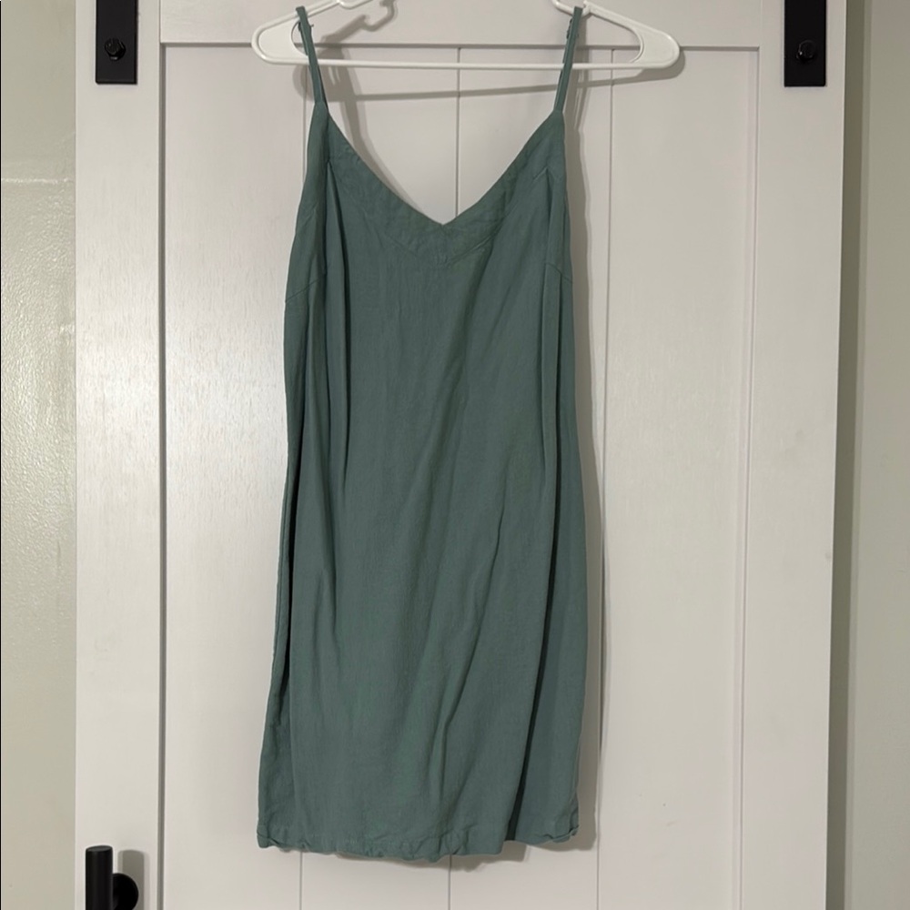 Teal Sleeveless Dress